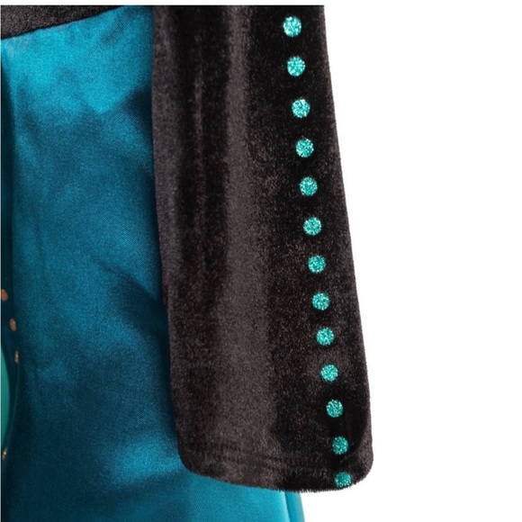 Disney store Frozen 2 Queen Anna costume dress cape NWT - Picture 8 of 10